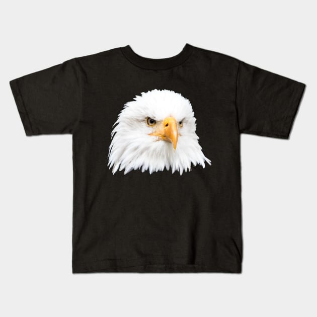 Bald eagle Kids T-Shirt by Naturelovers